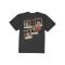Mitchell and Ness Chicago Bulls NBA Player Retro Photo Dennis Rodman T-Shirt Schwarz - schwarz