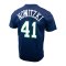 Mitchell and Ness NBA Dallas Mavericks Nowitzki T-Shirt Blau - blau