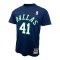 Mitchell and Ness NBA Dallas Mavericks Nowitzki T-Shirt Blau - blau