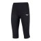 Mizuno High-Kyu Capri Trainingshose Damen Schwarz F09 - schwarz
