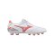 Mizuno Morelia Neo IV Pro FG Charge Weiss Rot F60 - weiss