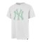 '47 Brand New York Yankees MLB New York Yankees Backer 47 ECHO T-Shirt Weiß - weiss