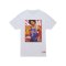 Mitchell and Ness NBA Slam Cover Allen Iverson T-Shirt Weiß - weiss