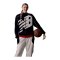 New Balance Oversized Print Woven Jacke Schwarz - schwarz