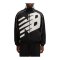 New Balance Oversized Print Woven Jacke Schwarz - schwarz