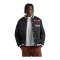 New Era Chicago Bulls Logo Varsity Jacke Schwarz - schwarz