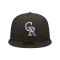 New Era Colorado Rockies 59Fifty Cap Schwarz - schwarz
