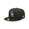 New Era Colorado Rockies 59Fifty Cap Schwarz - schwarz