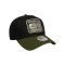 New Era E-Frame Camo Patch Cap Schwarz - schwarz
