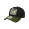New Era E-Frame Camo Patch Cap Schwarz - schwarz
