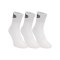 New Era Flag Ankle 3Pk Socken Weiß - weiss