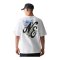 New Era Floral Grphc Os T-Shirt Weiß - weiss
