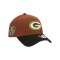 New Era Green Bay Packers Harvest 9Forty Cap Braun - braun
