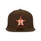 New Era Houston Astros 1968 59Fifty Cap Braun - braun
