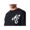 New Era Knit Sweatshirt Schwarz - schwarz