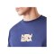 New Era Location Oversized T-Shirt Blau - blau