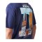 New Era Location Oversized T-Shirt Blau - blau