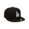 New Era Los Angeles Dodgers MLB Fitted Cap Schwarz - schwarz