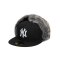 New Era MLB 59Fifty New York Yankees Dogear Cap Schwarz - schwarz