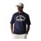 New Era MLB Heritage Oversized Los Angeles Dodgers T-Shirt Blau - blau
