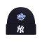New Era Mlb New York Yankees World Series Balaclava Beanie Schwarz - schwarz