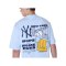 New Era MLB New York Yankees Food Graphic Oversized T-Shirt Blau - blau