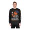 New Era Oversized Sweatshirt Schwarz - schwarz