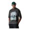 New Era NBA Washed Graphic Milwaukee Bucks T-Shirt Grau - grau