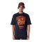New Era Ne Flag Flame Oversized T-Shirt Schwarz - schwarz