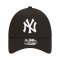 New Era NY Yankees 9Forty Cap Schwarz FBLKWHI - schwarz