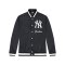 New Era New York Yankees Varsity Jacke Schwarz - schwarz