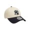 New Era New York Yankees 9Forty Curved Cap Beige - beige