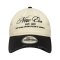 New Era Wash Distress 9Twenty Af Newera Cap Beige - beige