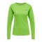 Newline Core Shirt langarm Running Damen F6402 - gruen