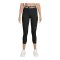 Nike 365 Mid Rise Leggings Damen Schwarz F010 - schwarz