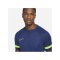 Nike Academy 21 T-Shirt Blau Gelb F492 - blau