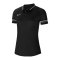 Nike Academy 21 Poloshirt Damen Schwarz Weiss F014 - schwarz