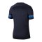 Nike Academy 21 T-Shirt Blau Weiss F453 - blau