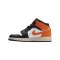 Nike Air Jordan 1 Mid Kids Schwarz F801 - schwarz