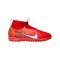 Nike Air Zoom Mercurial Superfly IX Academy TF Dream Speed 7 Kids Rot Weiss Orange F600 - rot
