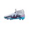 Nike Air Zoom Mercurial Superfly IX Pro FG Blast Weiss Blau Pink F146 - weiss