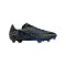 Nike Air Zoom Mercurial Vapor XV Academy FG/MG Shadow Schwarz Silber Blau F040 - schwarz