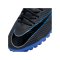 Nike Air Zoom Mercurial Vapor XV Academy TF Shadow Schwarz Silber Blau F040 - schwarz
