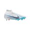 Nike Air Zoom Mercurial Superfly IX Elite SG-Pro AC Blast Weiss Blau Pink F146 - weiss