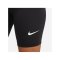 Nike Classics 8in Biker Shorts Damen Weiss F010 - schwarz