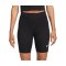 Nike Classics 8in Biker Shorts Damen Weiss F010 - schwarz
