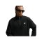 Nike Club 1/2 Zip Sweatshirt Schwarz - schwarz