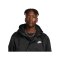 Nike Club Stadium Parka Jacke Schwarz F010 - schwarz