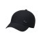 Nike Club Unstructured Metal Swoosh Cap F010 - schwarz