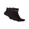 Nike Cushion Quarter Training Socken 3er Pack F001 - schwarz